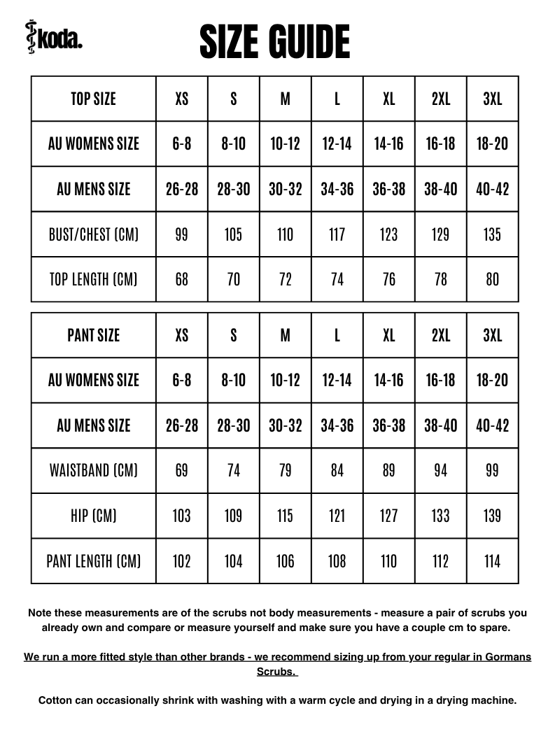 Ningaloo Scrub Set - KODA SCRUBS