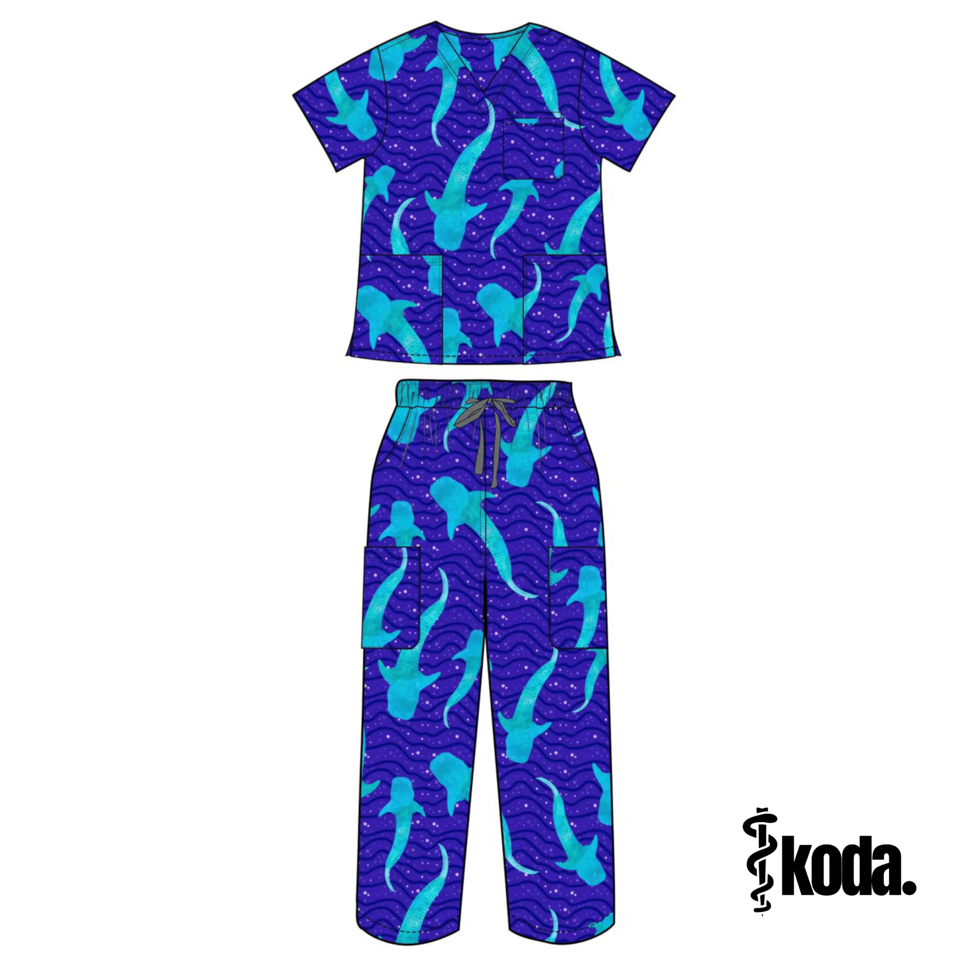 Ningaloo Scrub Set - KODA SCRUBS