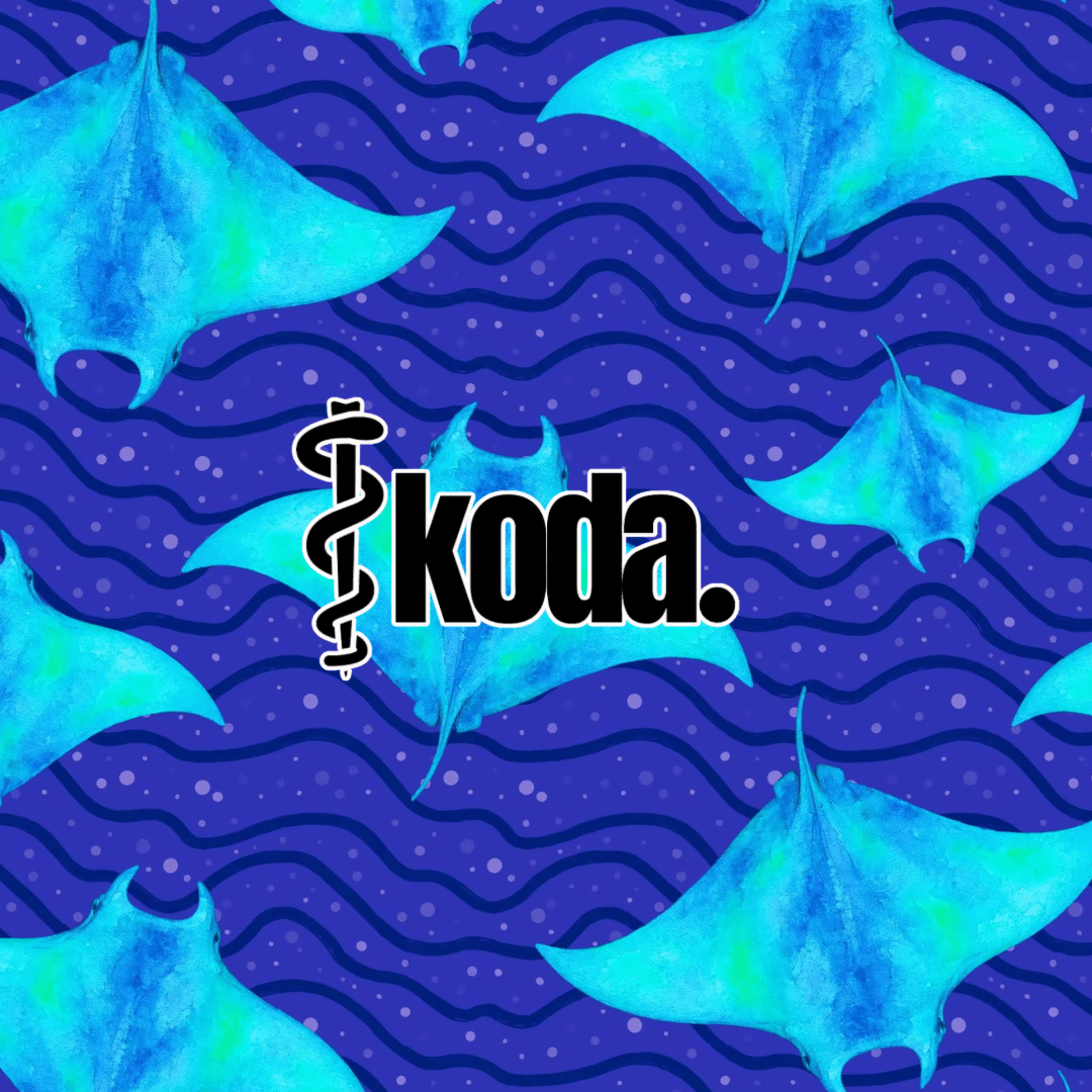 Stingray Splash Scrub Set - KODA SCRUBS