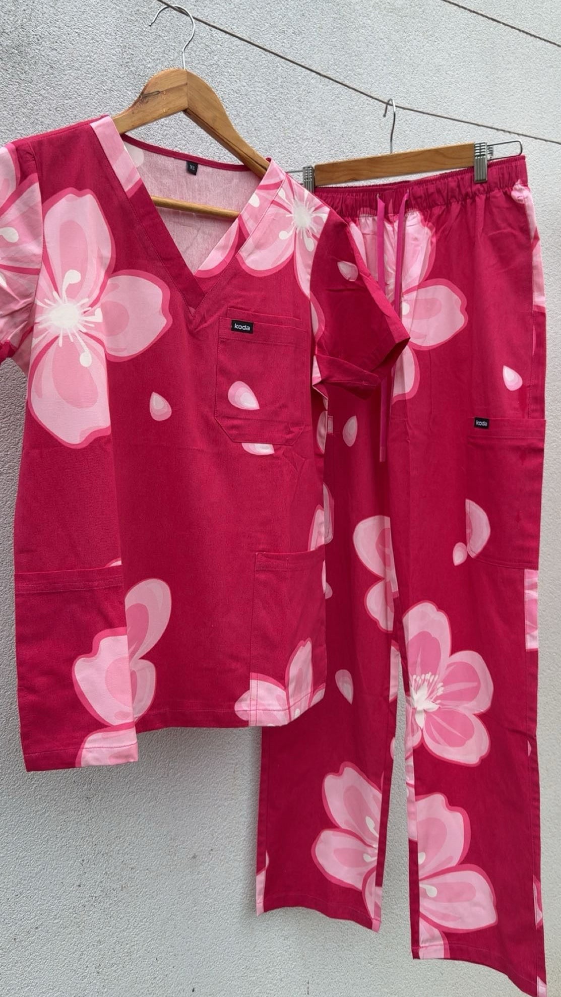 Cherry Blossom Scrub Set