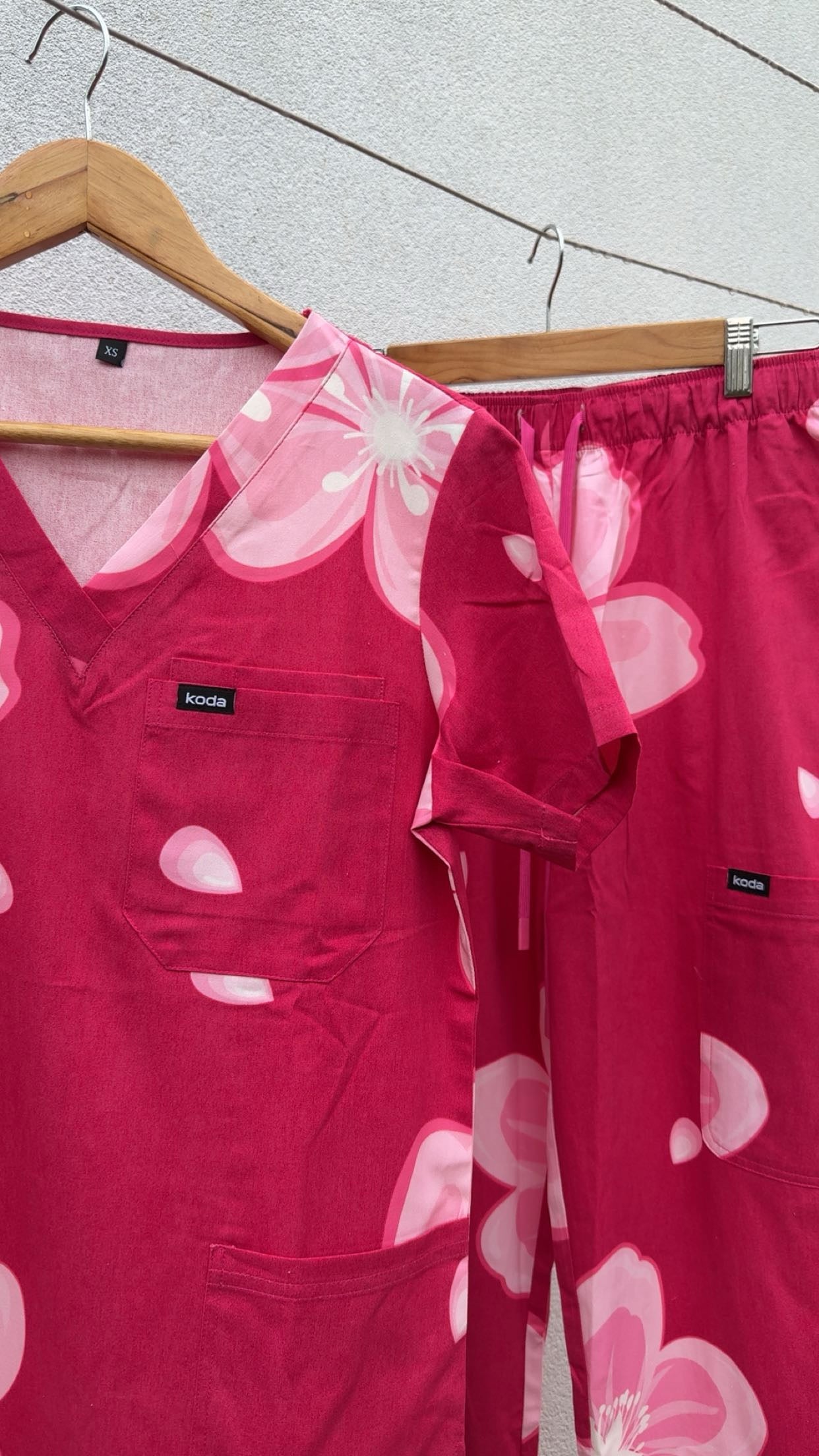 Cherry Blossom Scrub Set