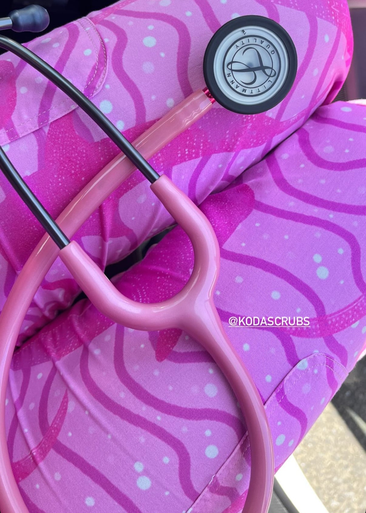 Pink Ningaloo Scrub Set