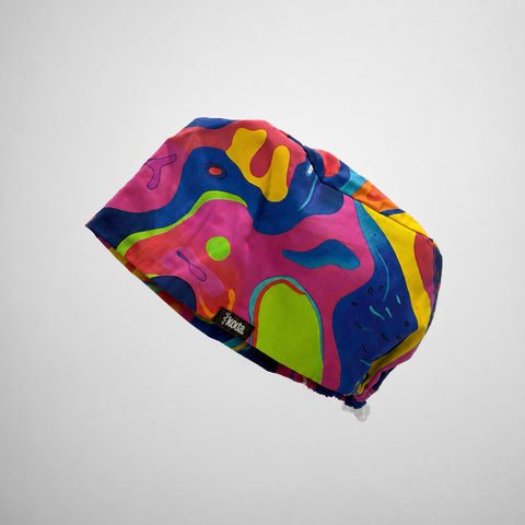 Rainbow Jelly Scrub Cap