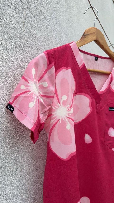 Cherry Blossom Scrub Set - KODA SCRUBS