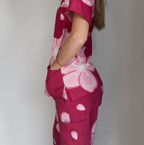 Cherry Blossom Scrub Set - KODA SCRUBS