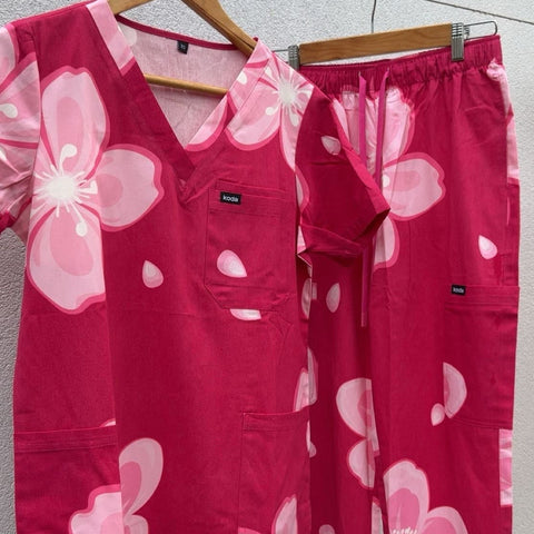 Cherry Blossom Scrub Set - KODA SCRUBS