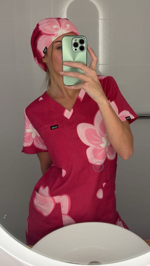 Cherry Blossom Scrub Set - KODA SCRUBS